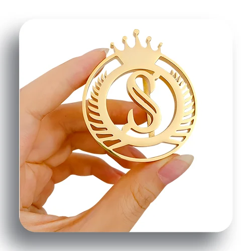 Cut Out Pin Brooch